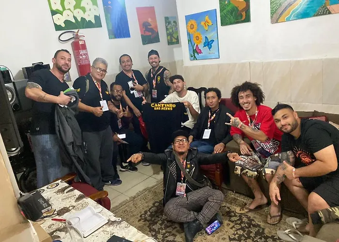 Hostel Cidade Nova, próximo a estação metrô praça 11, onde você tem acesso direto a qualquer Shows nas praias da zona Sul Río de Janeiro